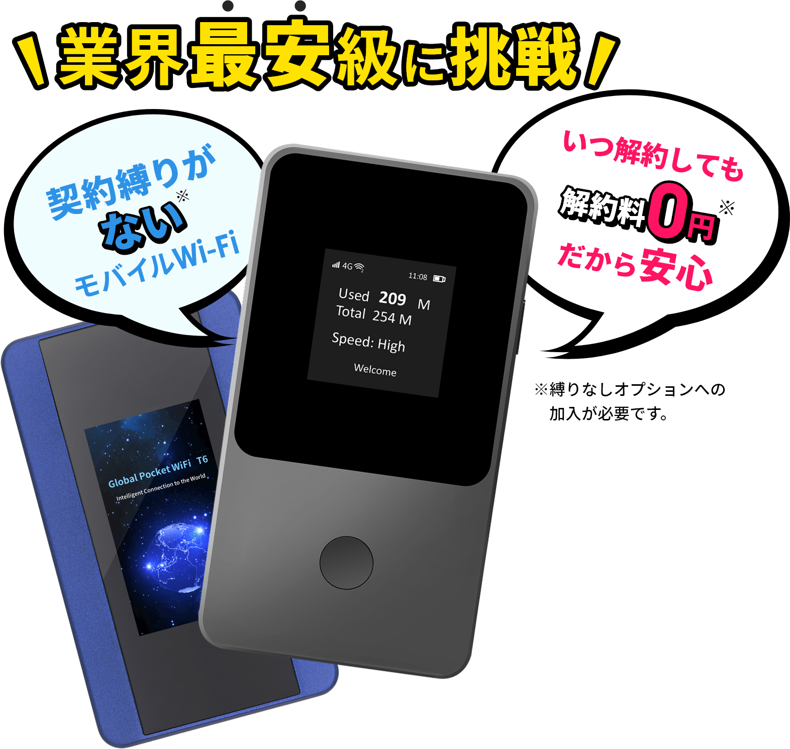 それがだいじWi-Fi端末