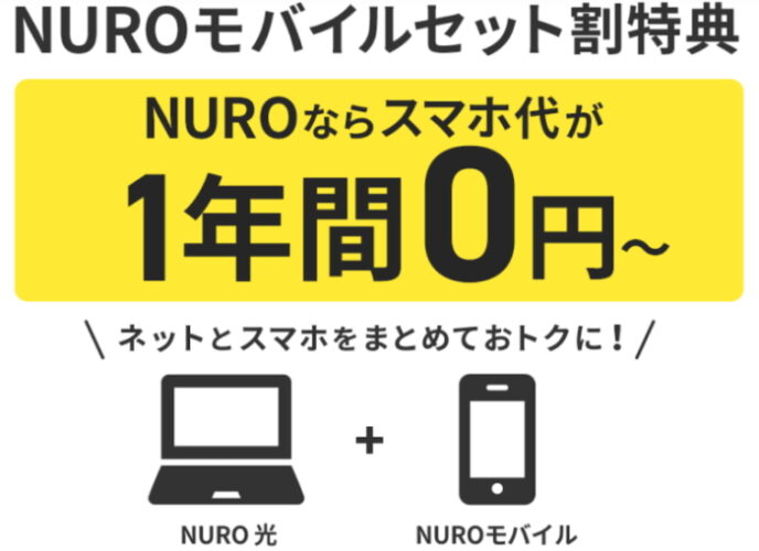 NUROモバイルセット割