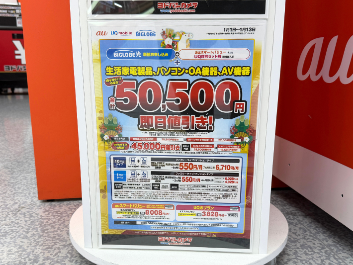 ヨドバシカメラのキャンペーン