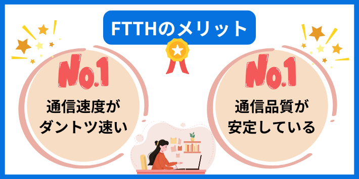 FTTHのメリット