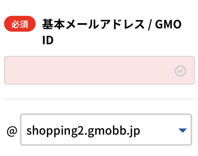 契約者情報を入力する（GMO ID）