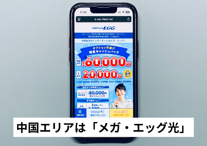 中国エリア:メガ・エッグ光
