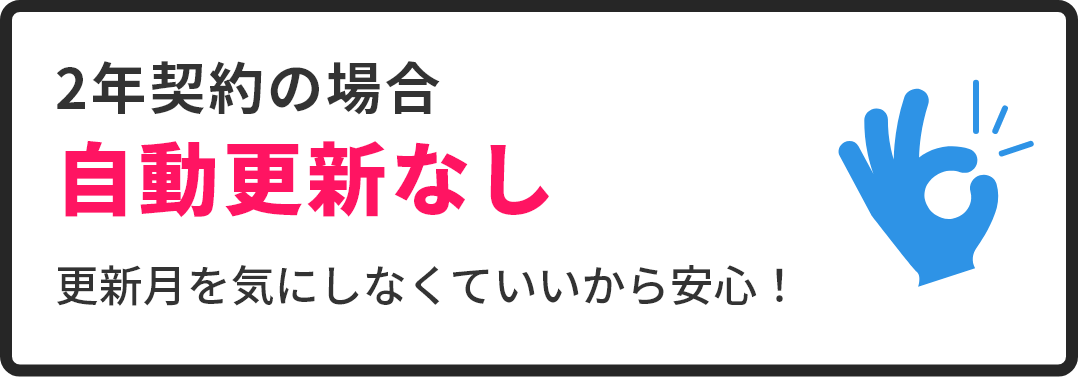 自動更新なし